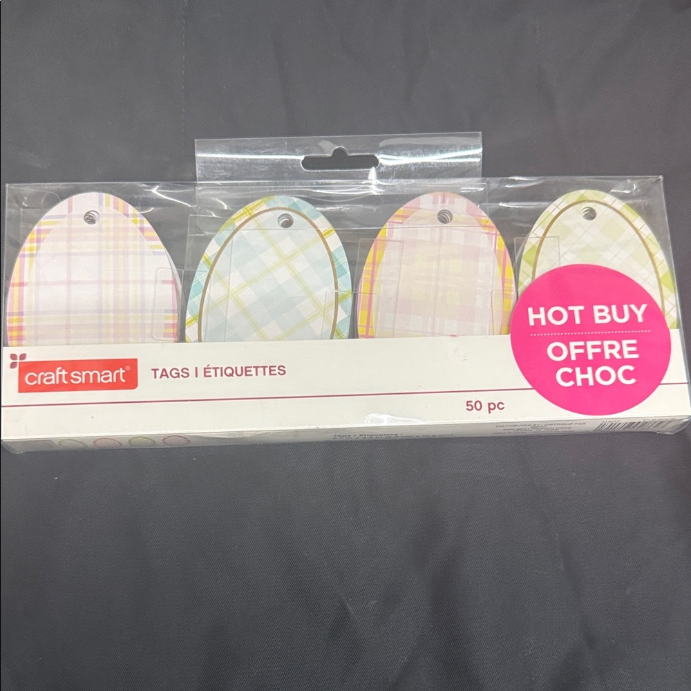 Craft Smart Plaid Gift Tags Set